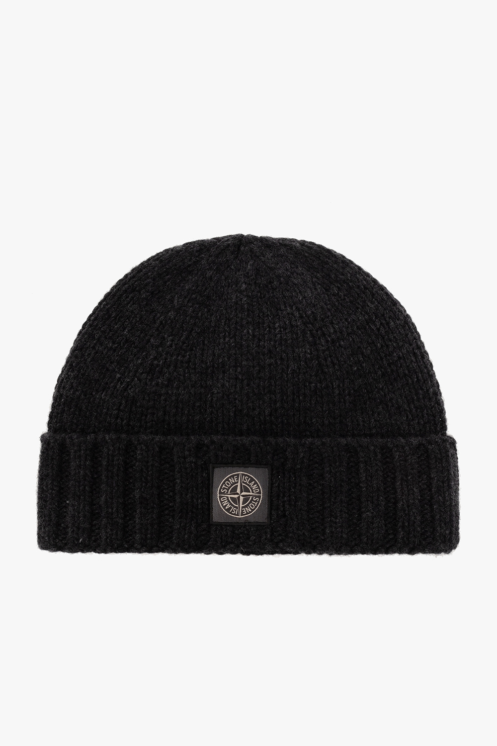 Men's beanies with logo patch | Stone Island